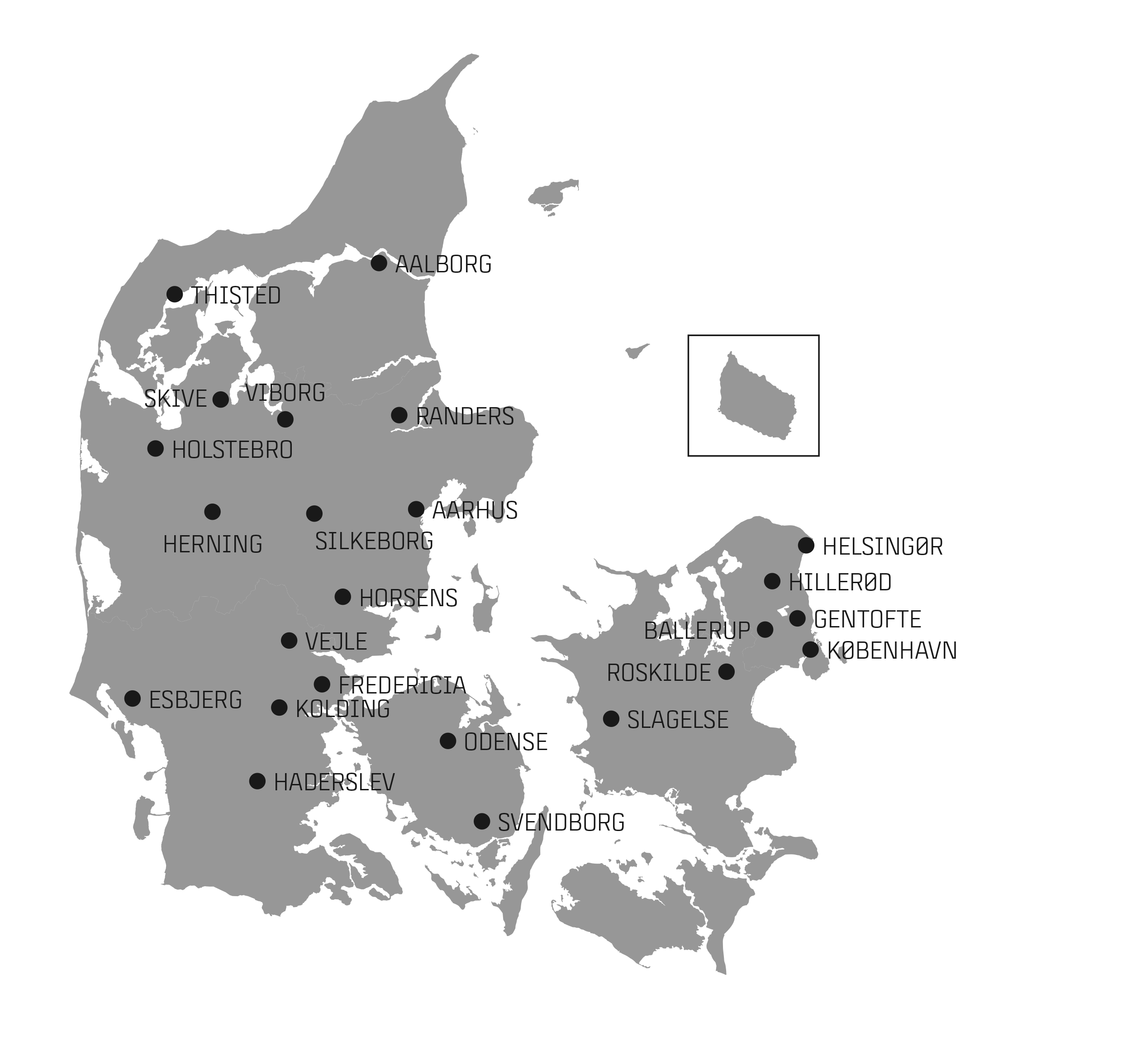 24 Elitekommuner fordelt over hele landet